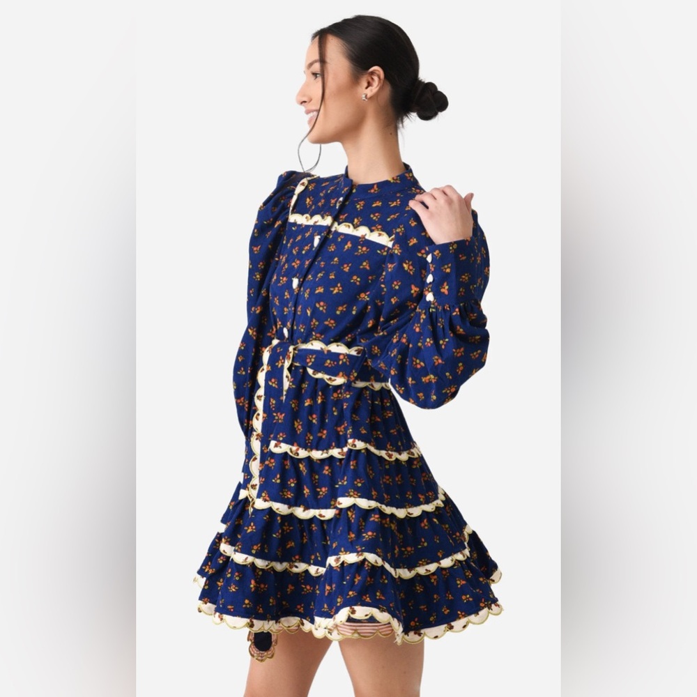 CeliaB blue corduroy dress